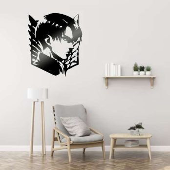 cuadro metálico decorativo para pared levi ackerman