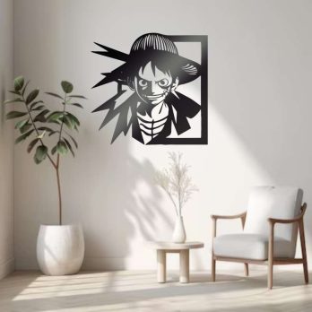 cuadro recortado en metal one piece para pared